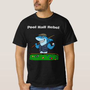 Problem Solved Snooker Pool Funny T-Shirt - Men's Regular Fit, Short Sleeve, Cotton