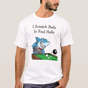 Funny Billiards Pool Hall Rebel Tshirts