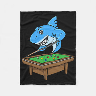 Funny Billiards Pool Shark Hall Snooker Joke Billi Fleece Blanket