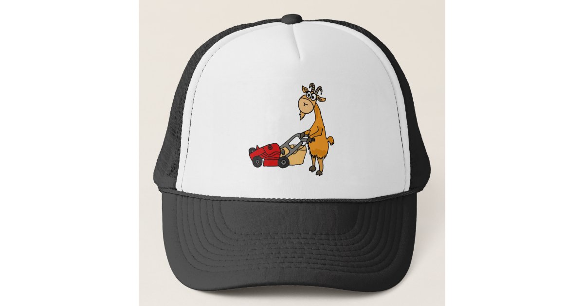 cartoon trucker hat
