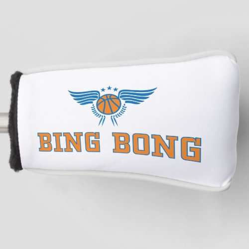 Funny Bing Bong NYC Basketball Subway Sports  Golf Head Cover