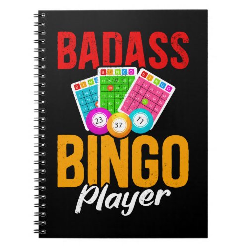 Funny Bingo Balls Sarcastic Bingo Player Notebook