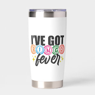 Funny Bingo fever word art Insulated Tumbler