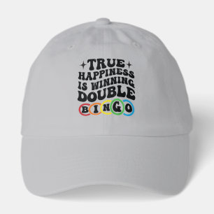 Funny Bingo happiness word art  Hat