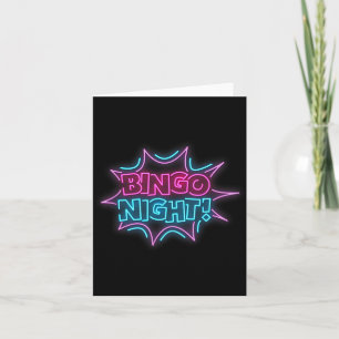 Funny Bingo King - Bingo Night Card