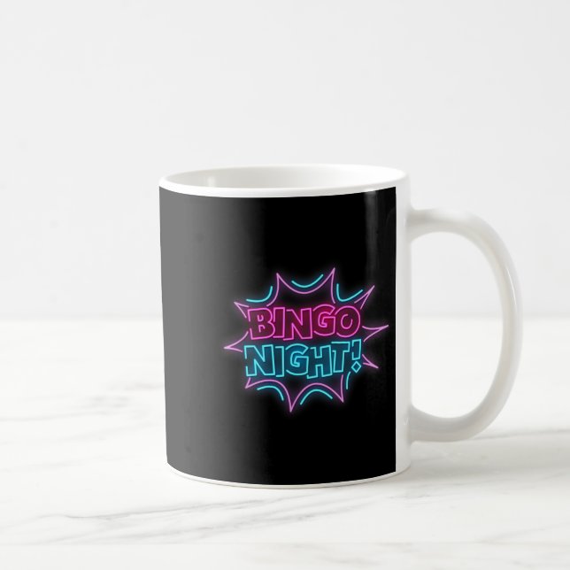 Funny Bingo King - Bingo Night  Coffee Mug (Right)