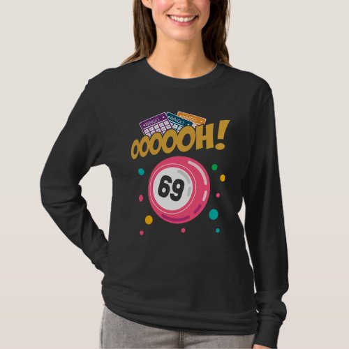 Funny Bingo Player 69 Joke T_Shirt