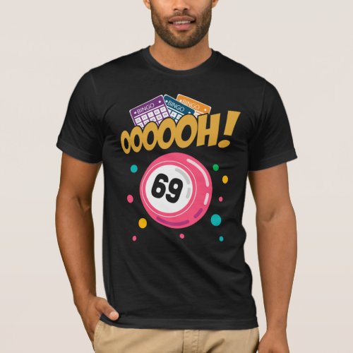 Funny Bingo Player 69 Joke T_Shirt