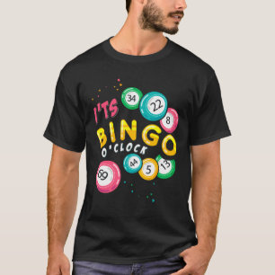 Funny Bingo Player Gambler Humor T-Shirt