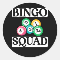 Funny Bingo Squad Saying Bingo