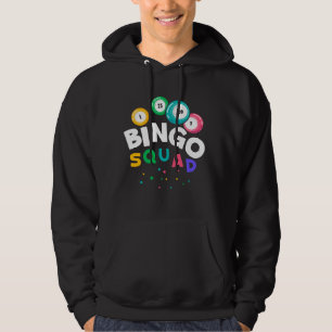 Funny Bingo Team Gambling Humor Hoodie