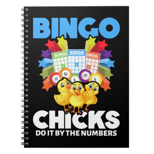 Funny Bingo Women Bingo Player Girls Notebook