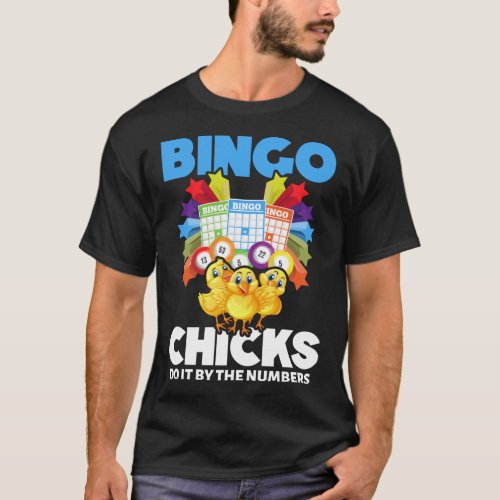 Funny Bingo Women Bingo Player Girls T_Shirt