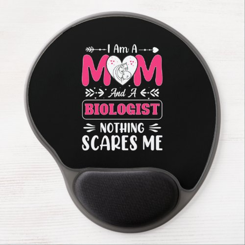 Funny Biologist Mom Biologist Mom Funny Gel Mouse Pad