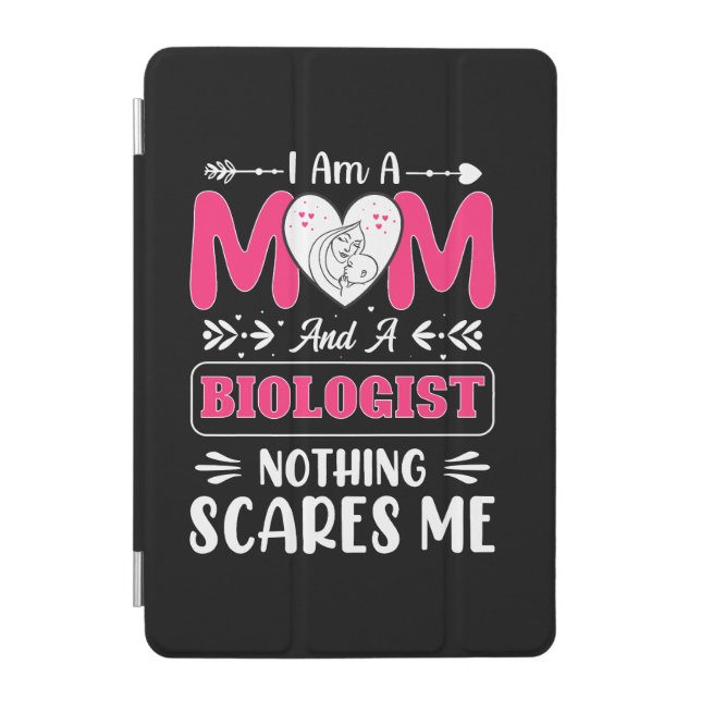 Funny Biologist Mom, Biologist Mom Funny iPad Mini Cover (Front)