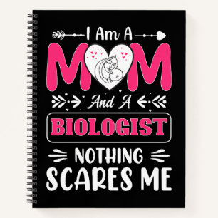 Funny Biologist Mom, Biologist Mom Funny Notebook