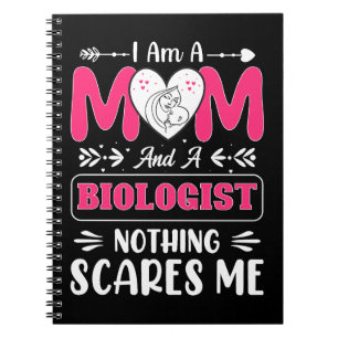 Funny Biologist Mom, Biologist Mom Funny Notebook