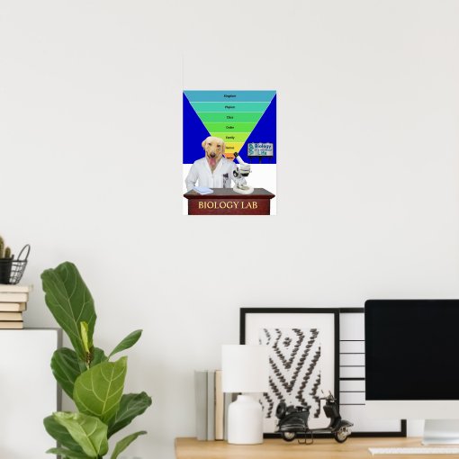 Funny Biology Lab Poster for Teachers | Zazzle