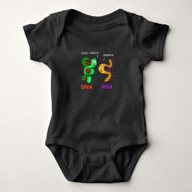 Funny Biology Pun Biologist Teacher Professor Gift Baby Bodysuit (Front)