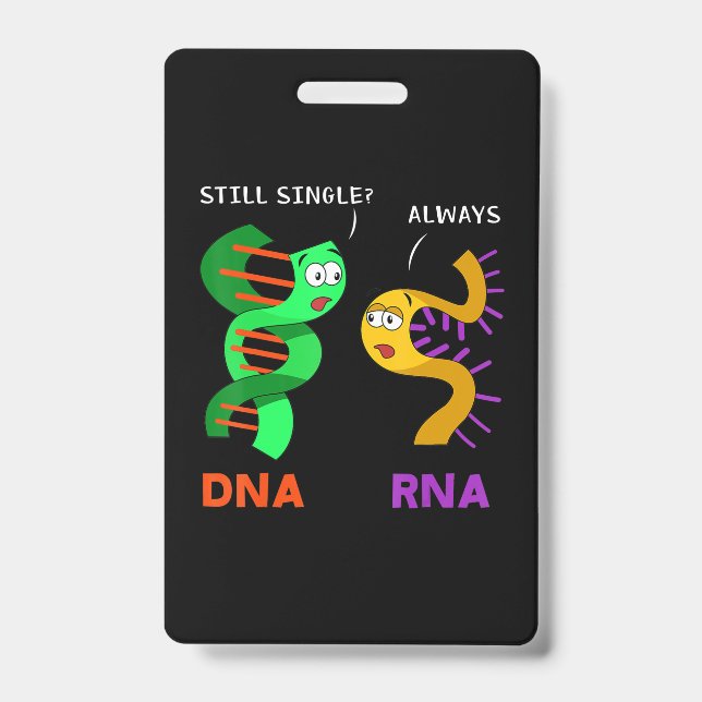 Funny Biology Pun Biologist Teacher Professor Gift Badge (Front)