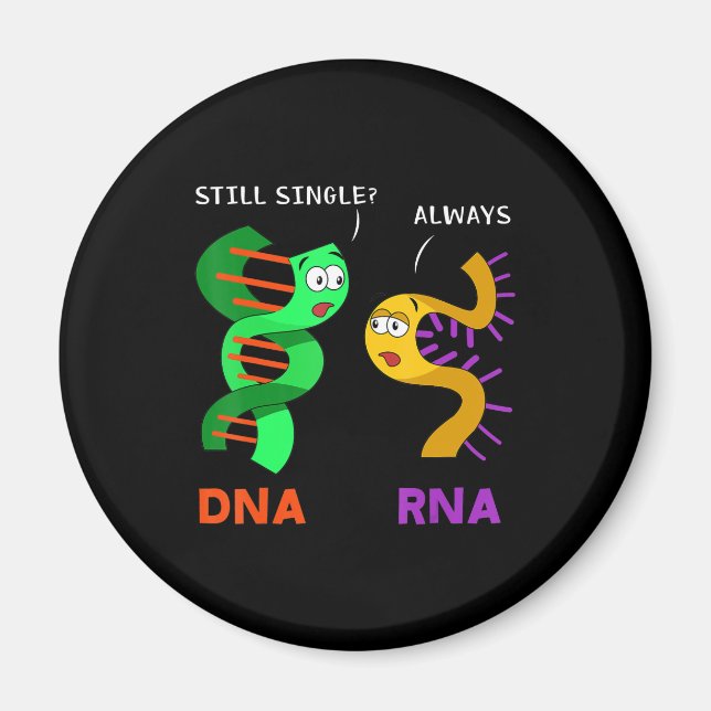 Funny Biology Pun Biologist Teacher Professor Gift Magnet (Front)