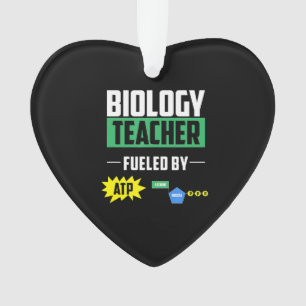 Funny Biology Teacher Chemistry Men Women Teacher Ornament