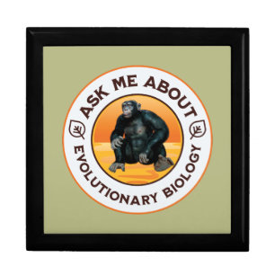 Funny Biology Teacher Evolution Humor Gift Box