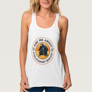 Funny Biology Teacher Evolution Humor Gift Tank Top
