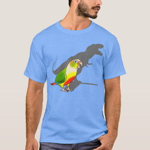 Funny Birb Memes Tre shadow Green Cheeked Conure T-Shirt