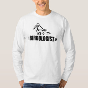 Funny Bird Nerd Birdwatcher T-shirt, Owl Parrot, Zany Brainy-CL – Colamaga