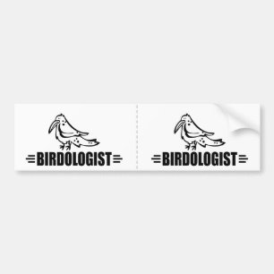 Funny Bird Bumper Sticker