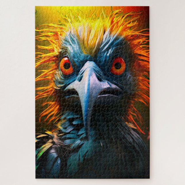 Funny Bird Jigsaw Puzzle (Vertical)