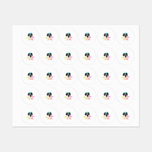 Funny Bird Kids Clothing Labels