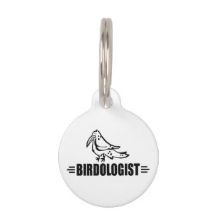 Funny Bird Lover's Pet ID Tag