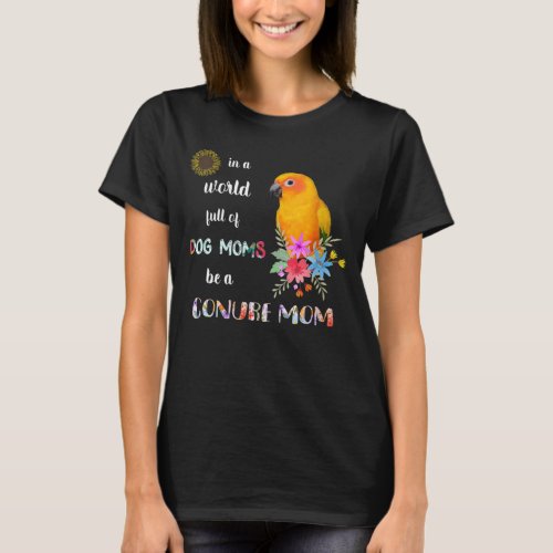 Funny Bird Mom Mother T_Shirt