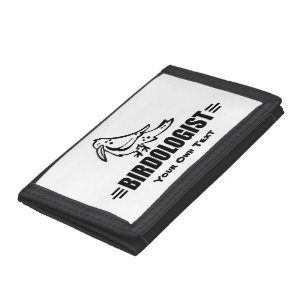 Funny Bird Trifold Wallet