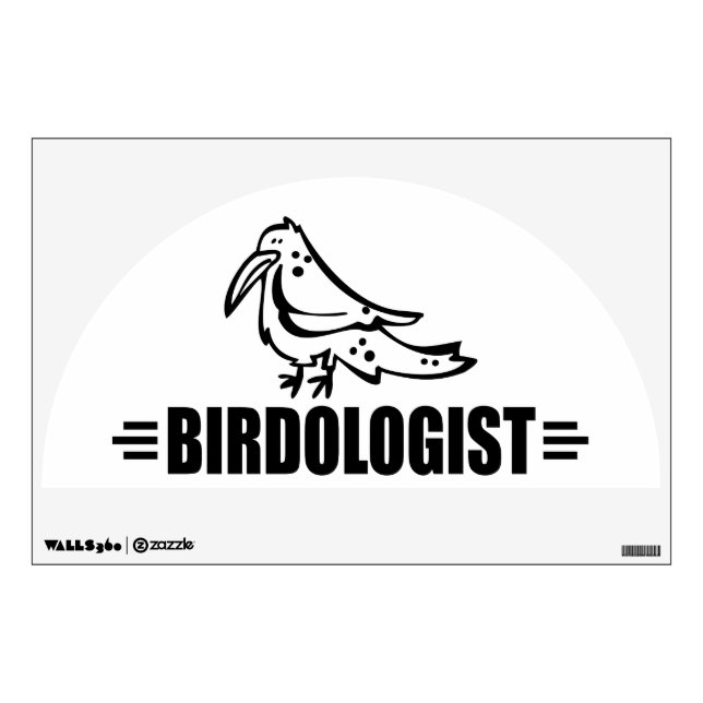 Funny Bird Wall Decal (Front)