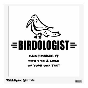 Funny Bird Wall Sticker