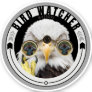 Funny Bird Watcher Sticker, Birder, Eagle Watching Sticker