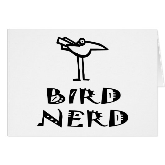 Funny Birder Cards (Front Horizontal)