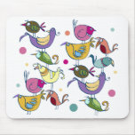 Funny Birds Mouse Pad at Zazzle