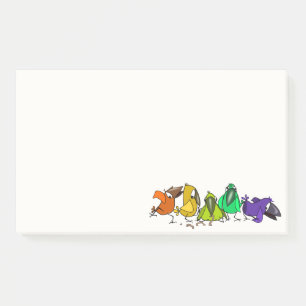 Funny Birds Post-it® Notes