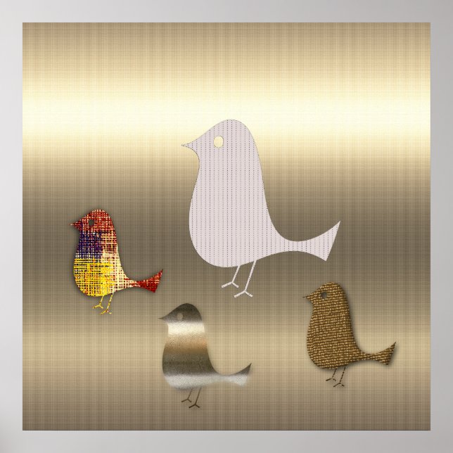 Funny Birds Poster (Front)