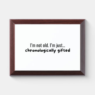 Funny Birthday Award Plaque