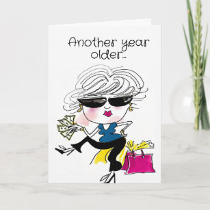 Funny Birthday Being Fabulous Card