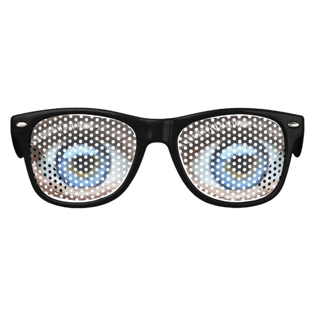 FUNNY BIRTHDAY BIG BUG EYED SUNGLASSES   (Front)