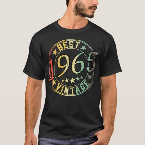 Funny Birthday Born in 1965 Best Vintage Pullover 