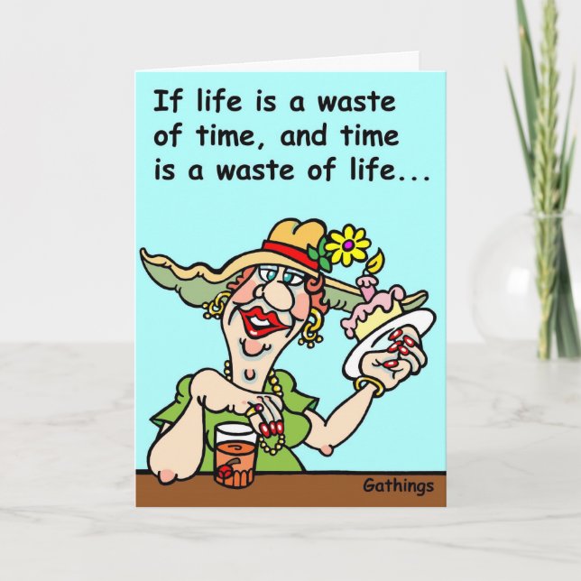 FUNNY BIRTHDAY CARD (Front)