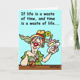 FUNNY BIRTHDAY CARD