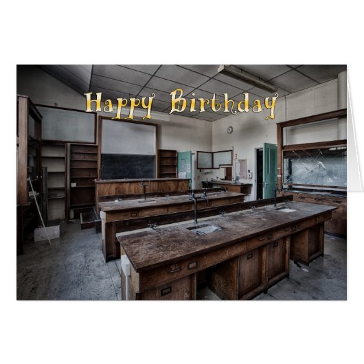 Funny birthday card (Front Horizontal)